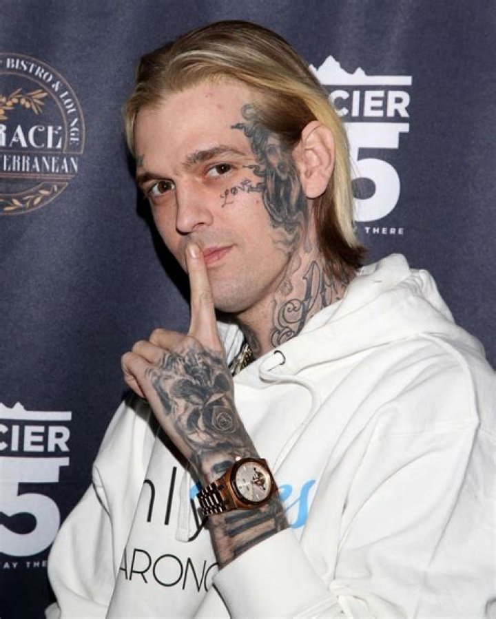 Aaron Carter's pet Nala