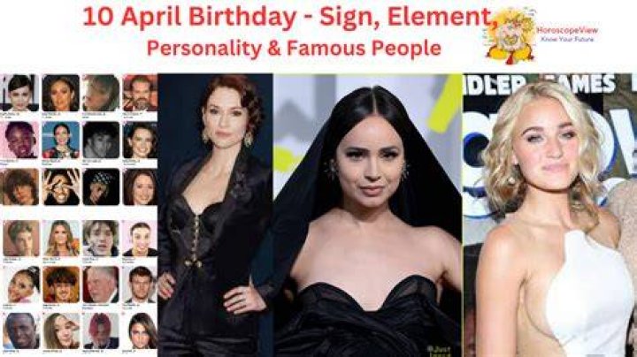 April 10 Birthdays By Profession