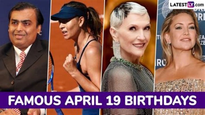 April 19 Birthdays By Profession