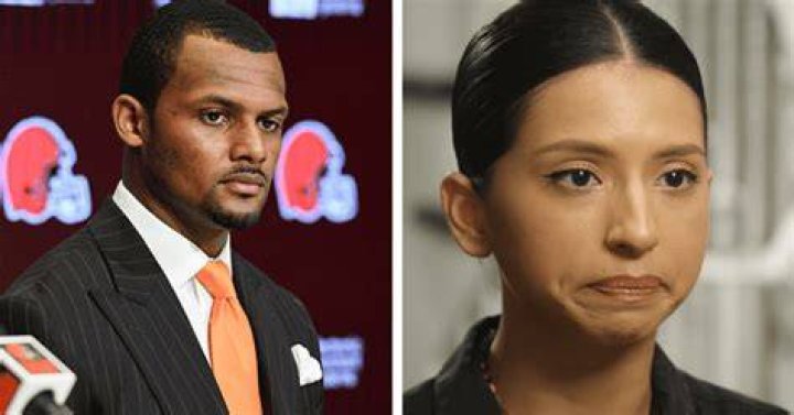 Ashley Solis and Deshaun Watson.