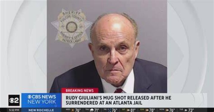 bitchy | rudy giuliani mug shot