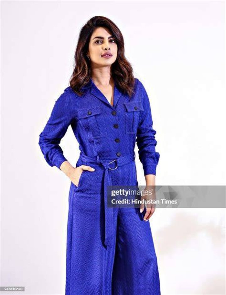 Bollywood actor Priyanka Chopra