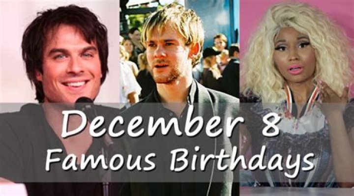 December 8 Birthdays By Profession