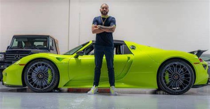 DJ Envy With His Porsche