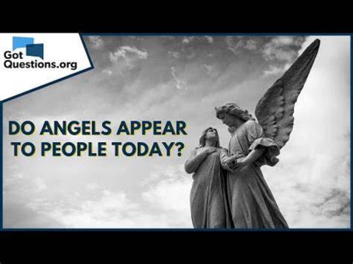 Do angels appear to people today?