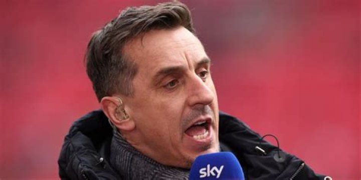 Gary Neville on the way to his BMW Car.