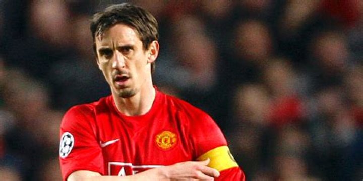 Gary Neville's interior view of the restaurant "Cafe Football"
