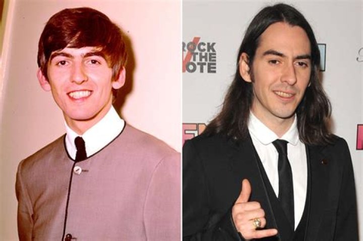George and Dhani Harrison Look Exactly Alike