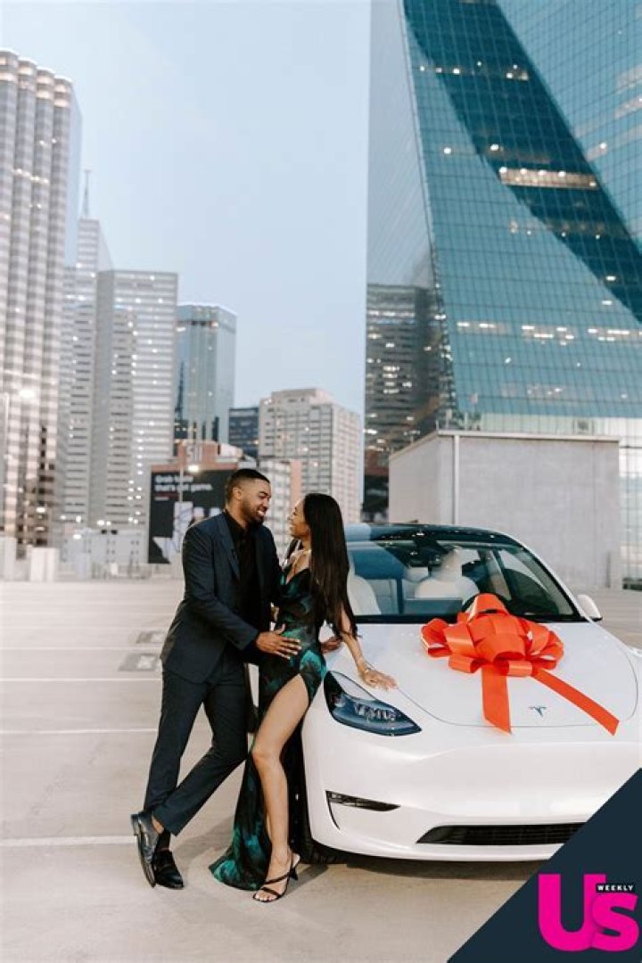Ivan Hall proposed girlfriend Tailour Roberson with a ‘Diamond Ring’ and a brand-new ‘Tesla’ Hall and Roberson are planning to wed anytime soon