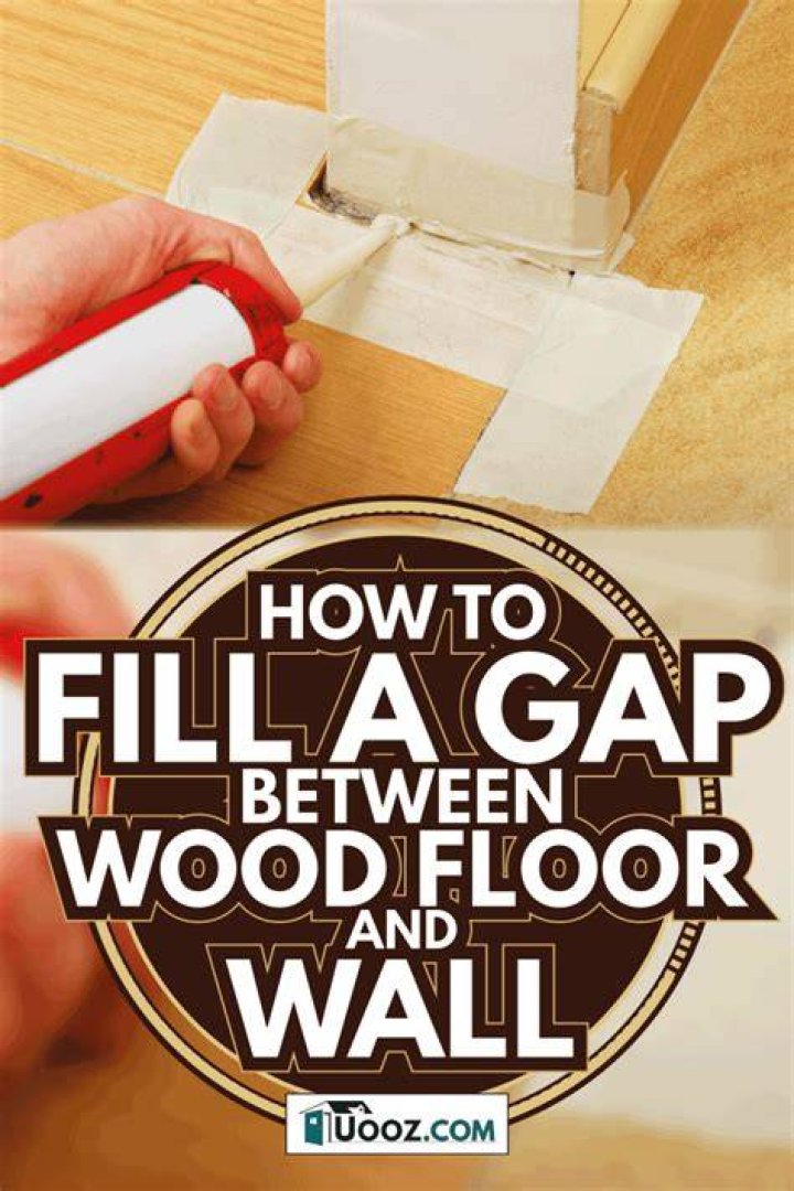 How do I fill in gap between floor and wall?