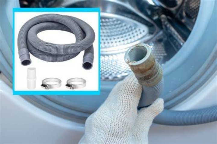 How do you extend the hose on a washing machine?