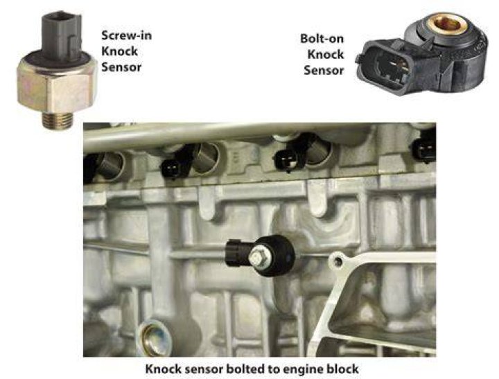 How many knock sensors does a car have?