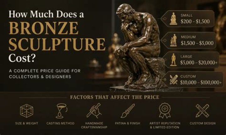 How much do bronze statues cost?