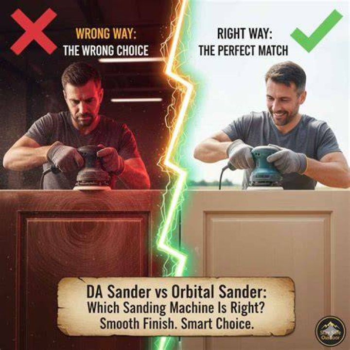 Is a orbital sander the same as a DA sander?