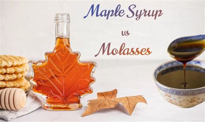 Is maple syrup same as molasses?