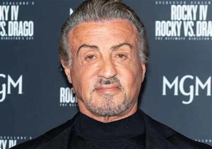 Is Sylvester Stallone’s face melting?