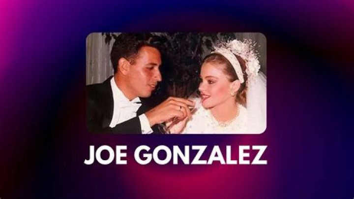 Joe Gonzalez and his first wife, Sofia Vergara.