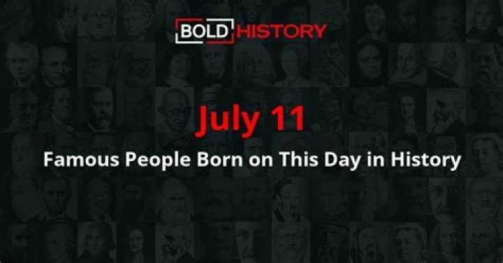 July 11 Birthdays By Profession