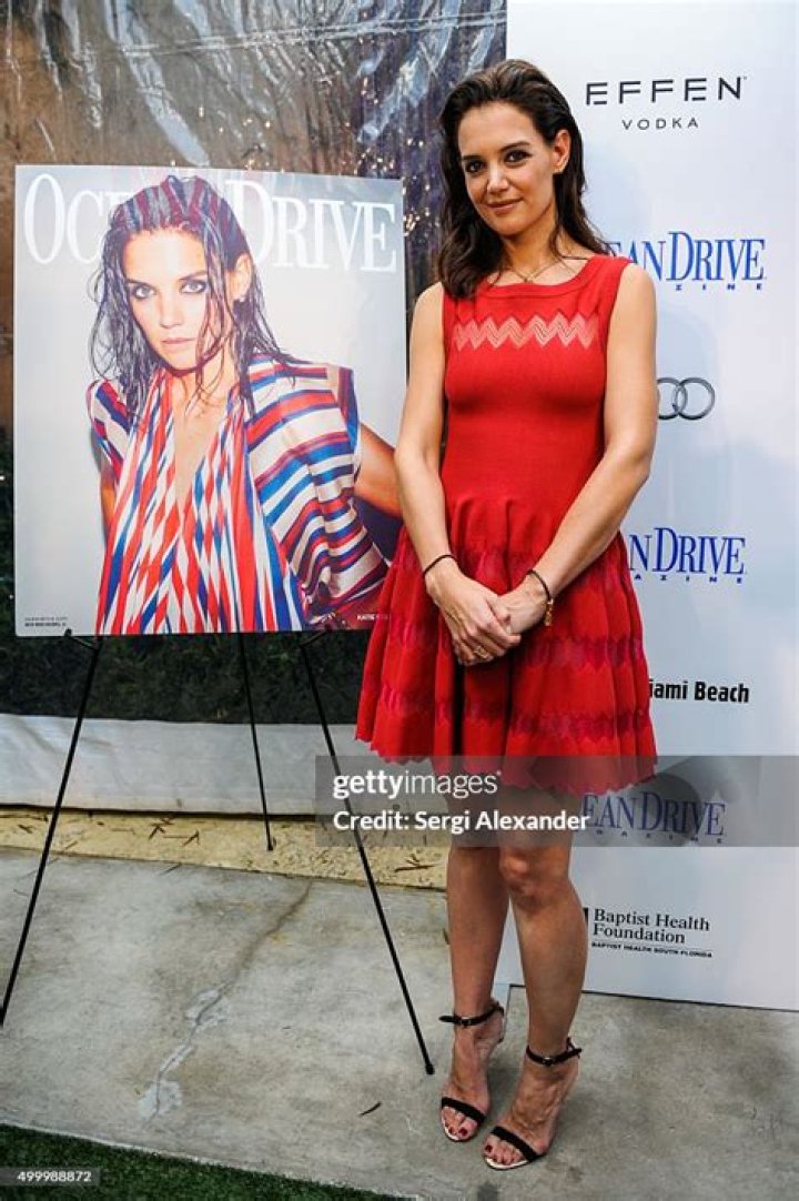 Katie Holmes hosts Ocean Drive Magazine's Art of the Party during Art Basel Miami Beach
