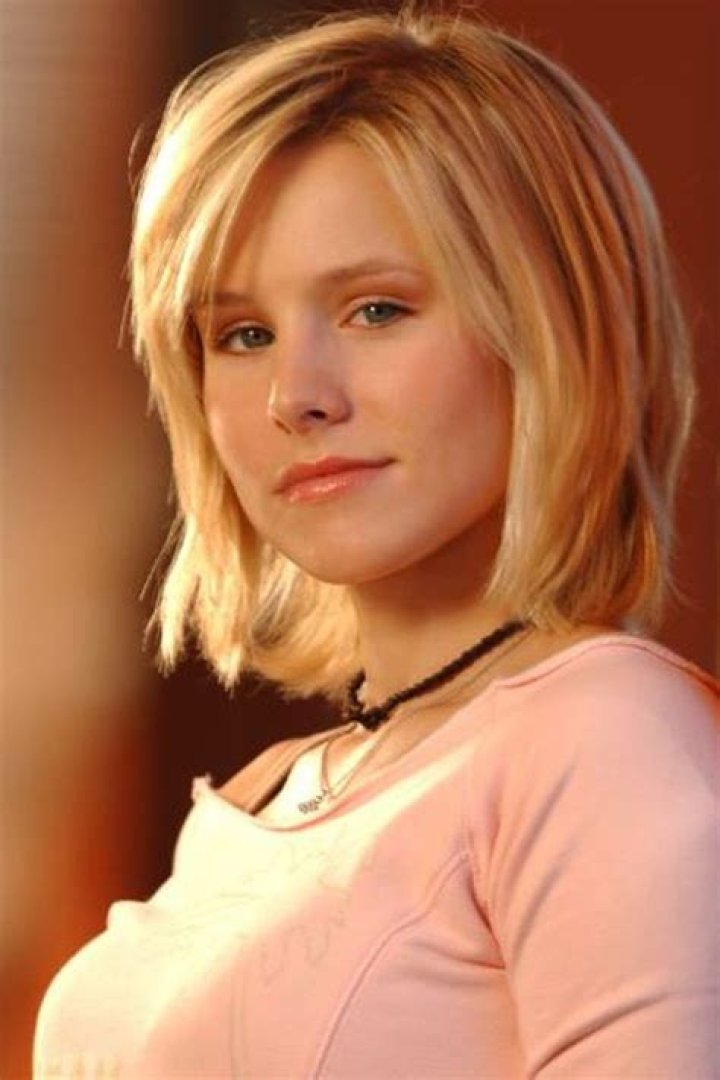 Kristen Bell at her young age.