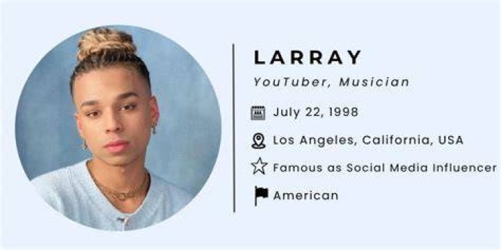 Larray - Age, Family, Bio