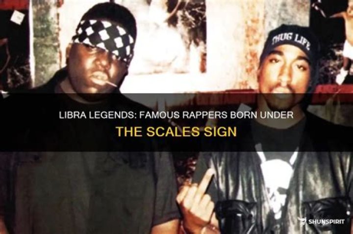 Libra Rappers | Famous Birthdays