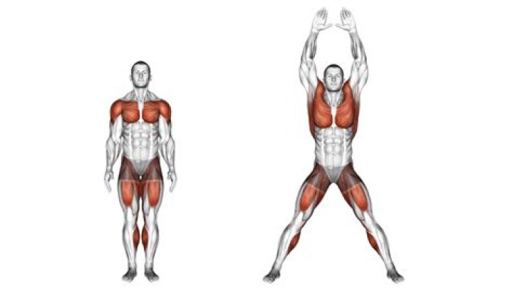 Lupuwellness jumping jacks video
