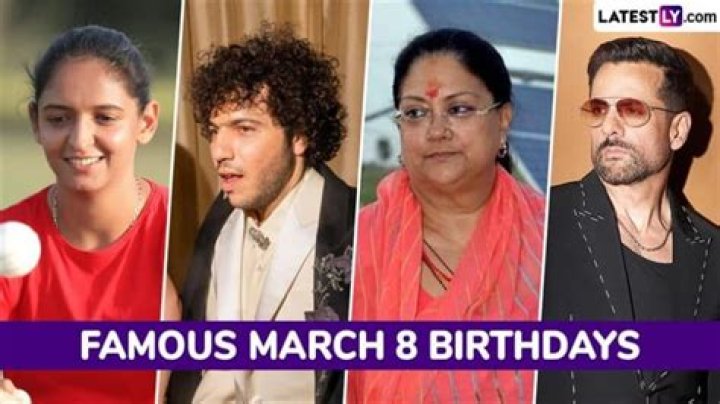 March 8 Birthdays By Profession