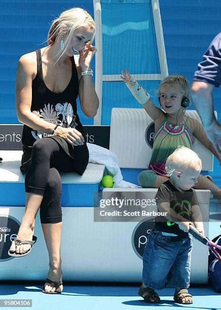 Mia during her practice days.
