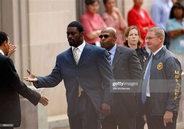 Michael Vick Appears Appears in Court