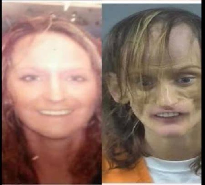 Misty Loman before and after transformation.