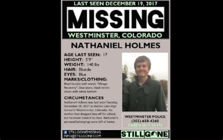Nathaniel Holmes Found