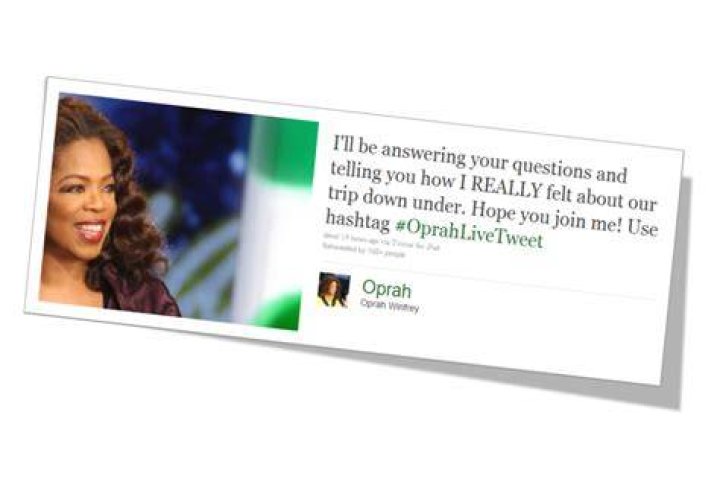 Oprah Twitter