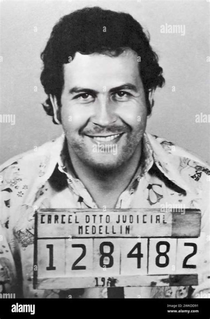 Pablo Escobar Mugshot and arrest