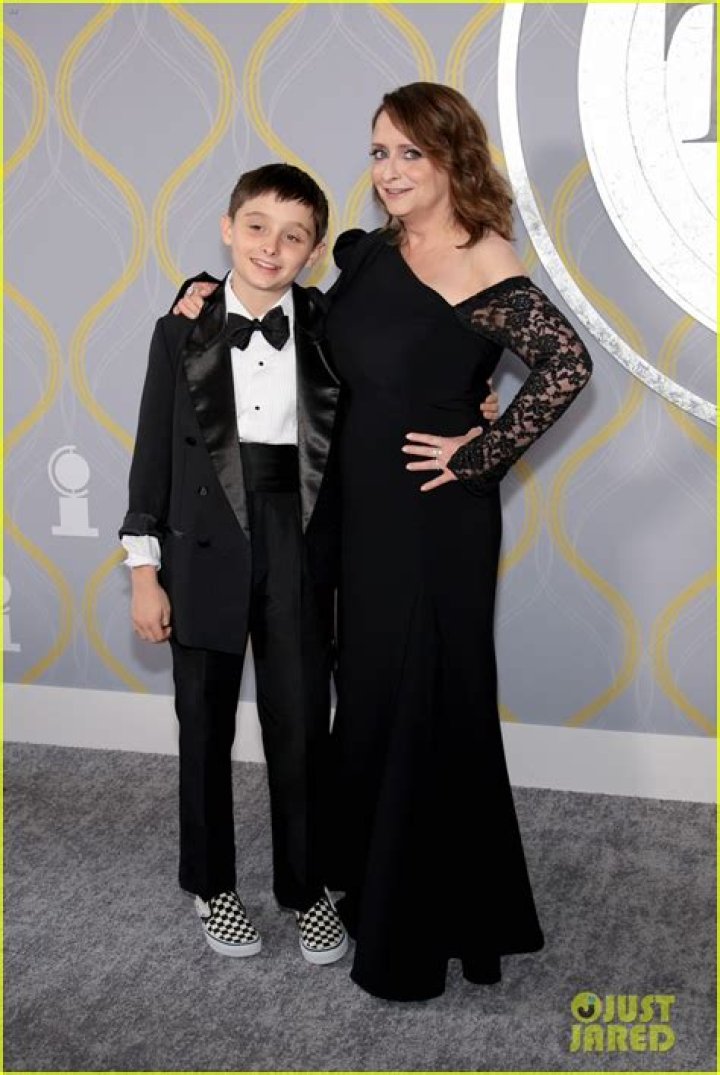 Rachel Dratch shows off her 10 week old son, Eli Benjamin