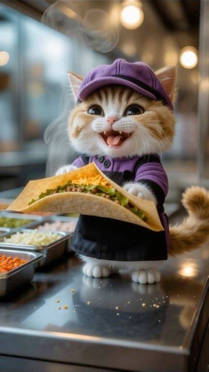 taco bell kitten