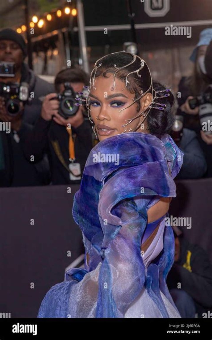 Teyana Taylor in Iris Van Herpen at the Met Gala: dramatic?