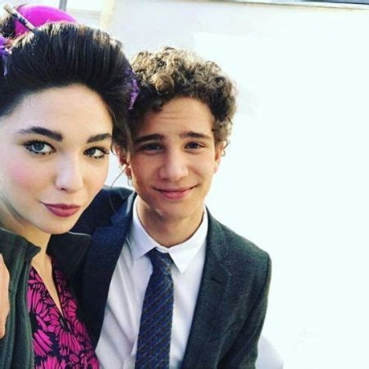 Tobia De Angelis with his girlfriend Arianna Caruso.