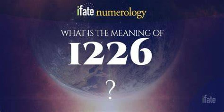What does 1226 mean?
