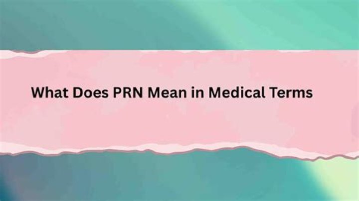 What does PRM mean in medical terms?