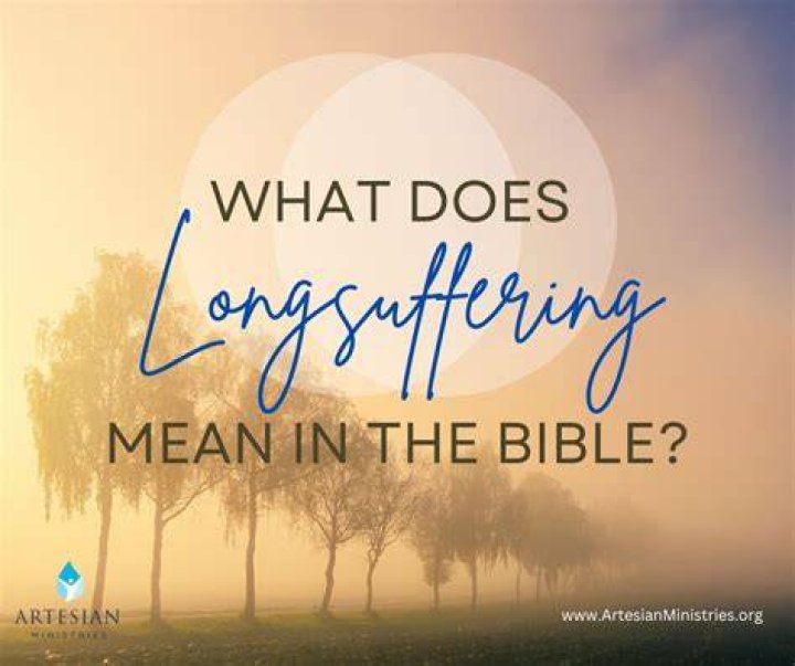 What does the Bible mean by longsuffering?