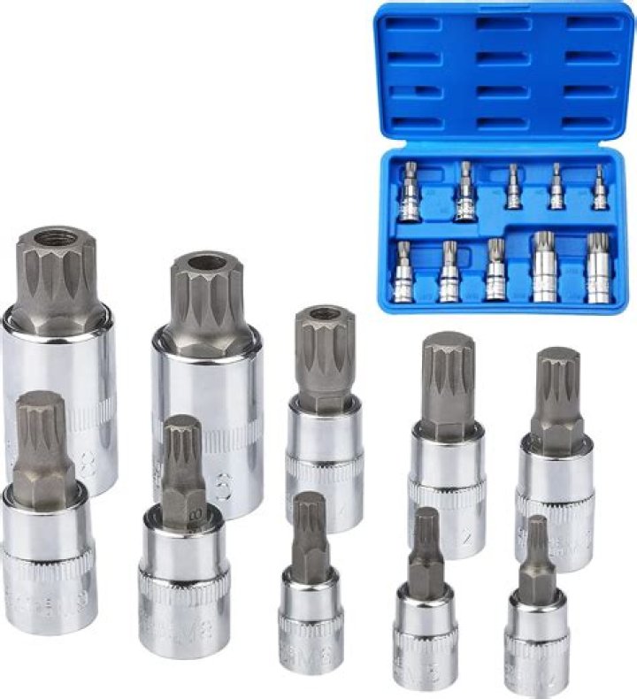What is a spline socket set?