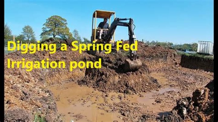 What is a spring fed pond?