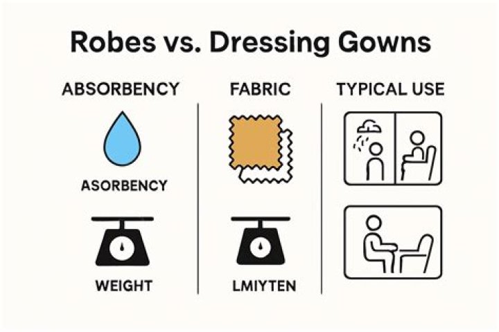 What’s the difference between a dressing gown and a robe?