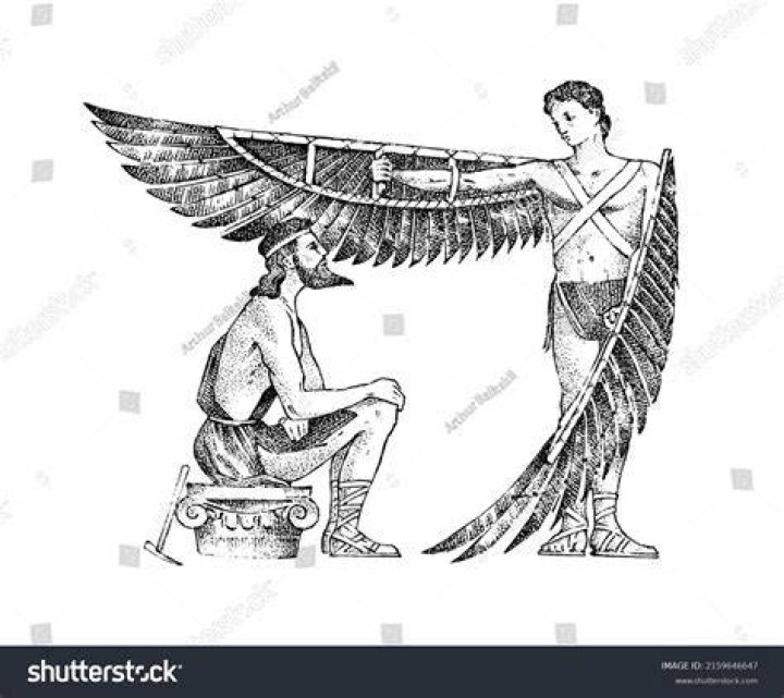 What were Daedalus wings made of?