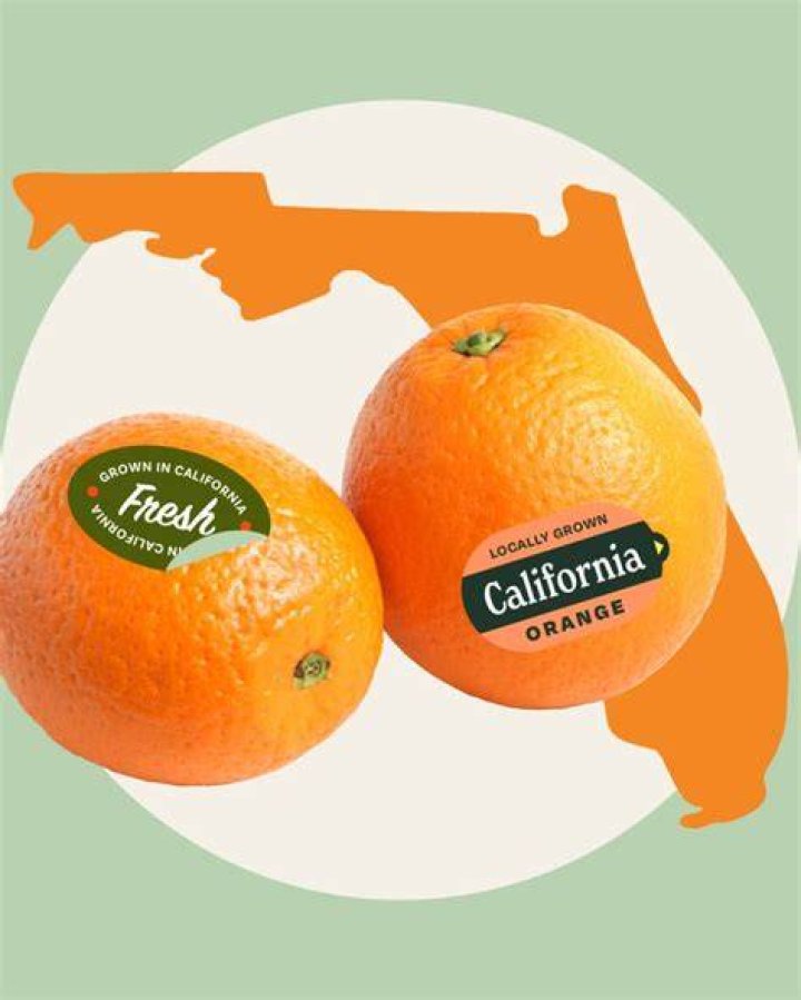 Why are Florida oranges different from California oranges?