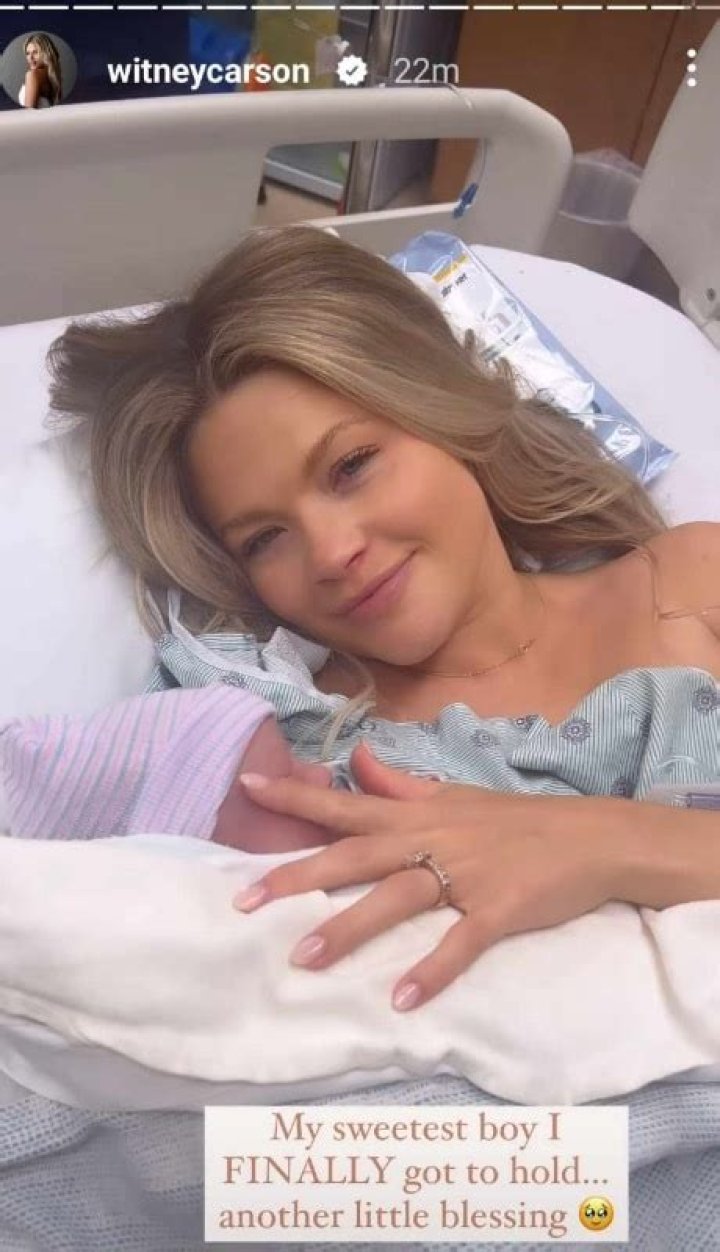 ‘DWTS’ Pro Witney Carson is Expecting Baby No. 2 with her Husband Carson McAllister! Witney Carson baby (1)